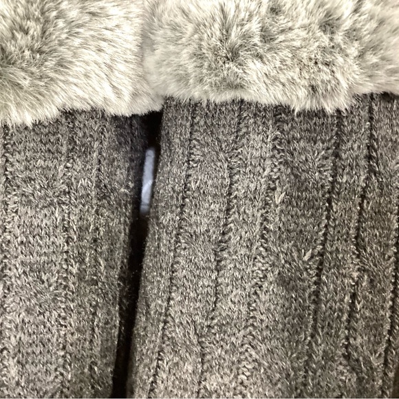 BOBS from Skechers Gray Faux Fur Keepsake-Angel 8.5 - Picture 11 of 12